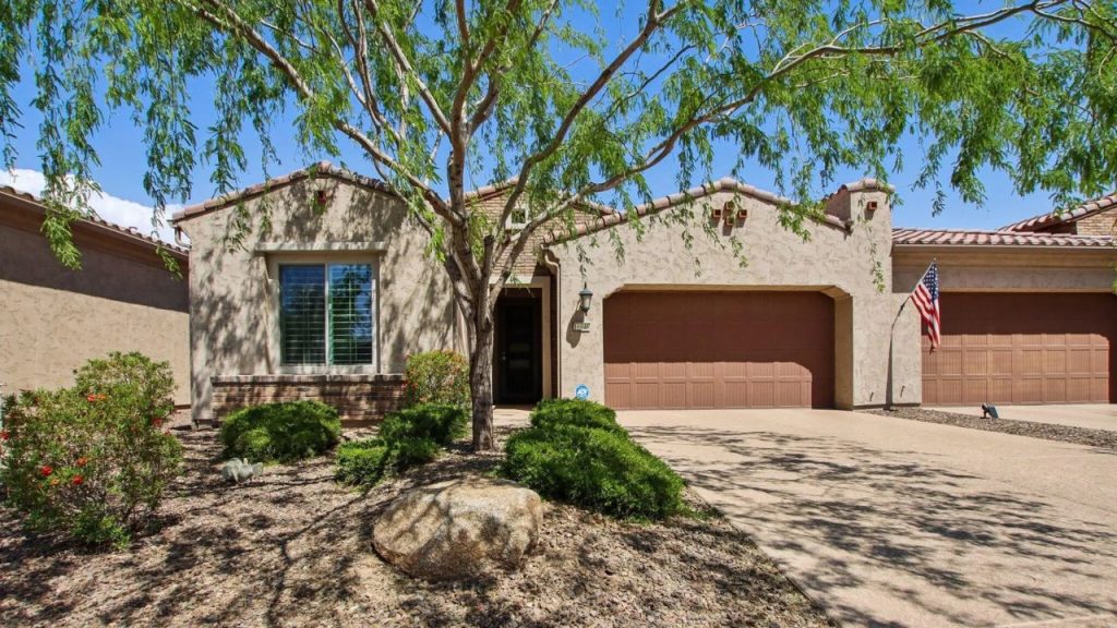 Three-Car Garage and Courtyard Views