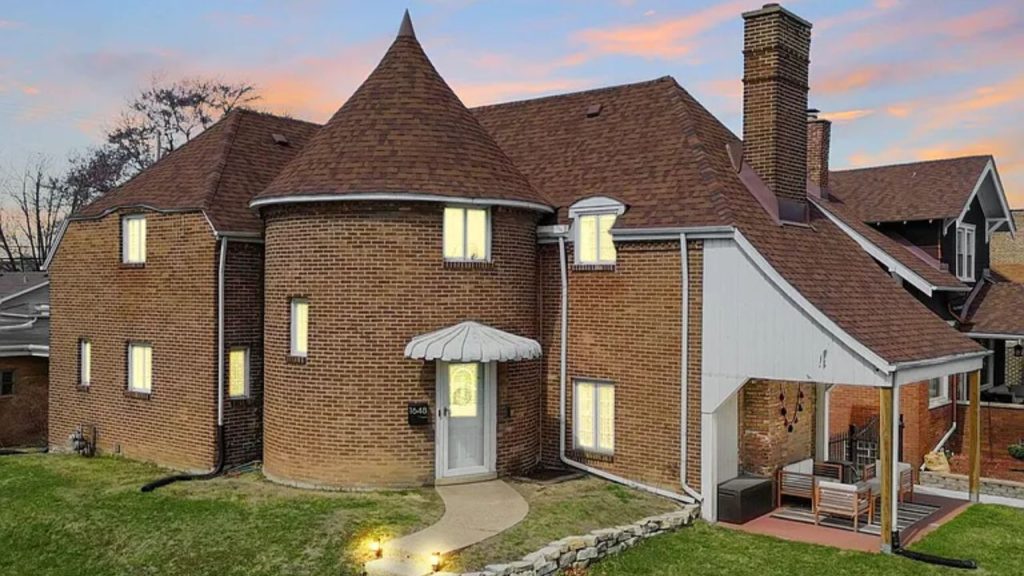 Charming Turret-Style Home Design