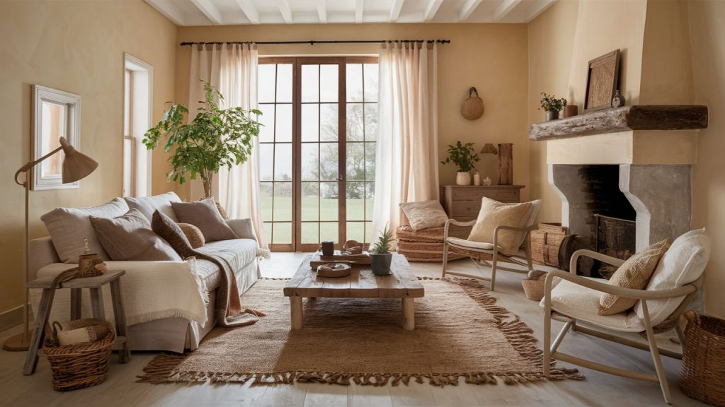 Layered Neutrals in the Living Room