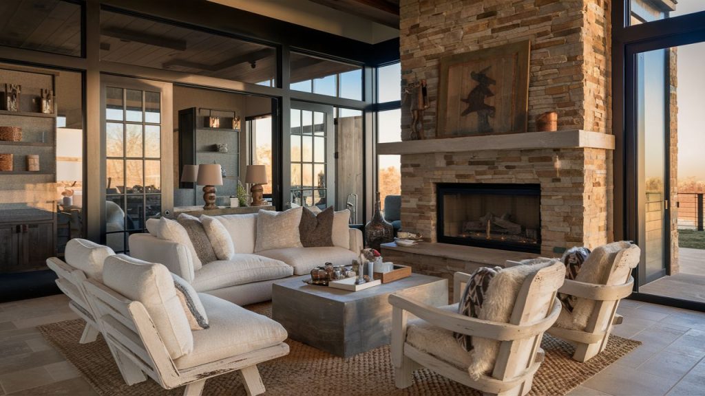 Home that Mixes Old and New Pieces