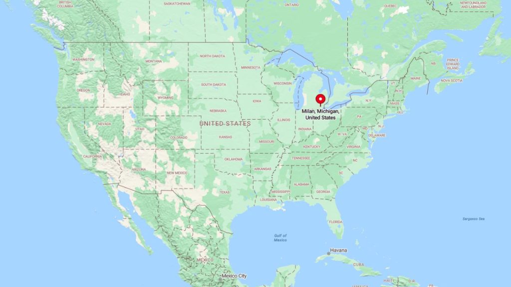 Where Is Milan, MI?