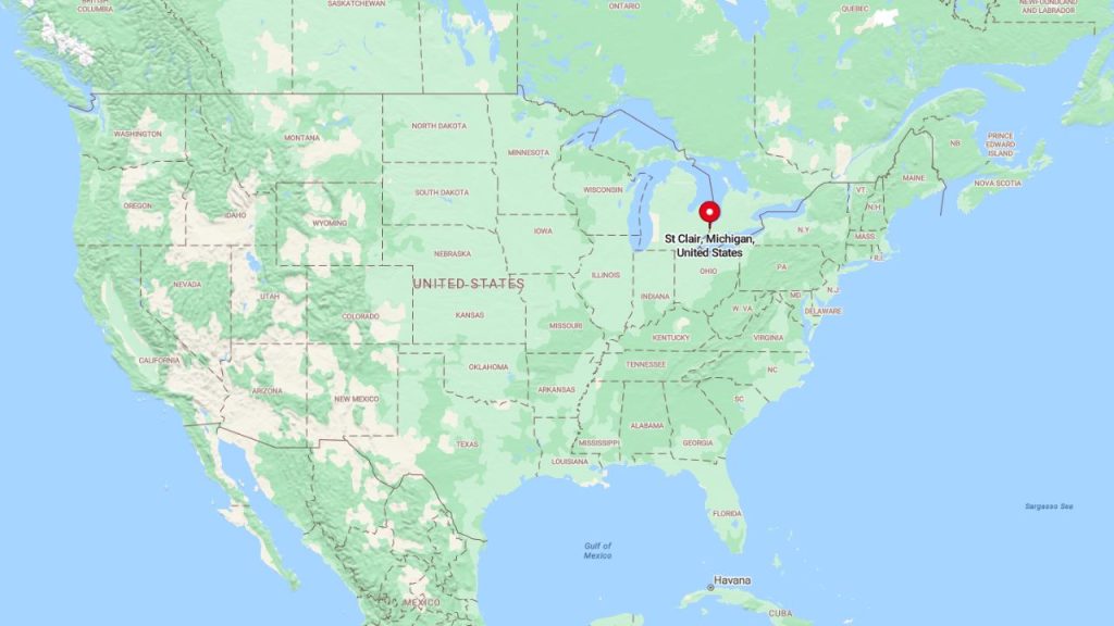 Where Is Saint Clair, MI?