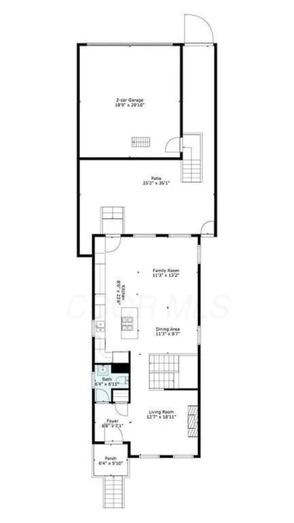 Open-Concept Living with Private Patio