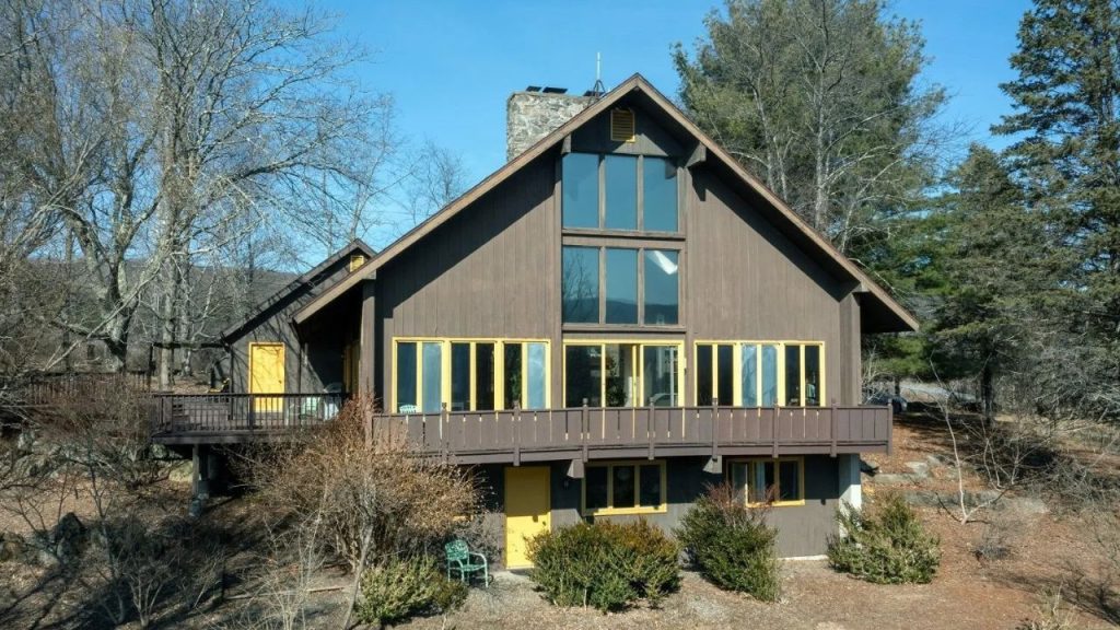 Rustic A-Frame Mountain Retreat