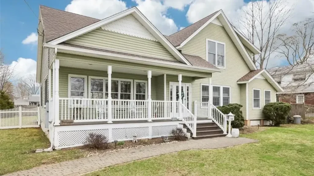 Updated 1930 Colonial Revival with Craftsman Porch, Open Kitchen, and Pool in Walkable Pompton Lakes (Floor Plan Inside)