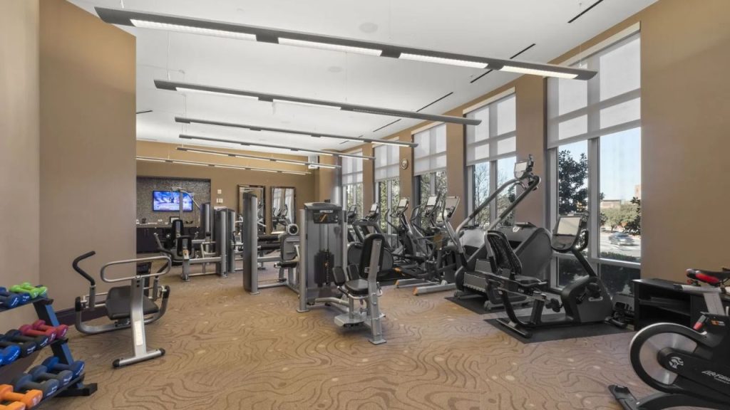 Fitness Center with Natural Light
