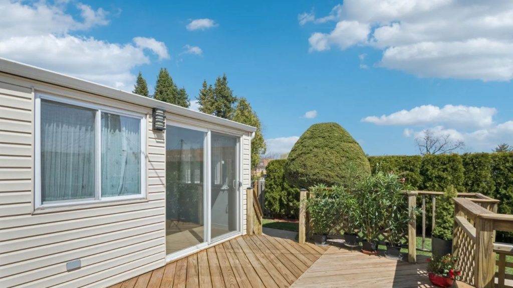 Peaceful Deck with Lush Privacy