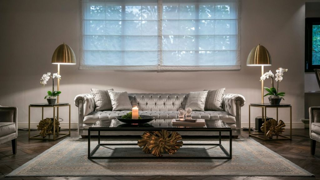Gold and Silver Interior