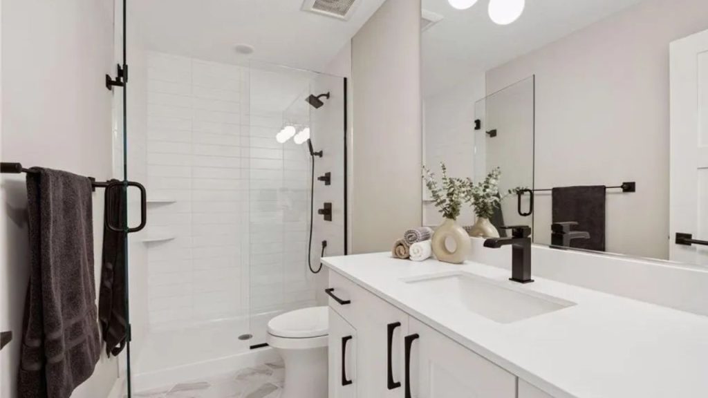 Stylish Walk-in Shower Bathroom