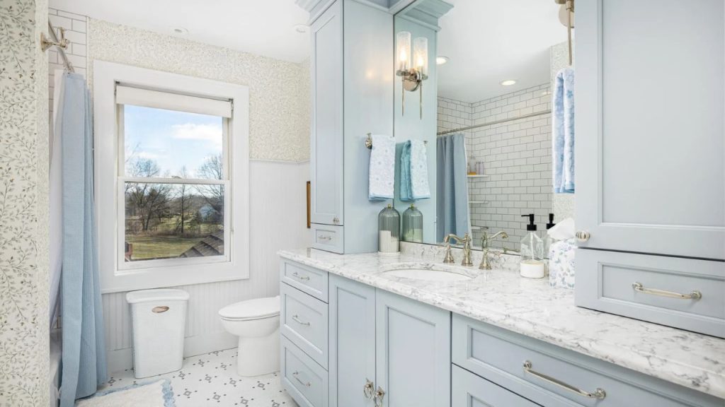 Elegant Bathroom with Serene Touches