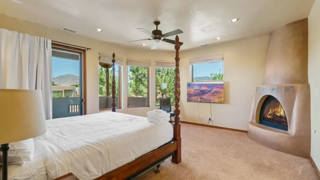 This Pueblo-Style Home in Albuquerque Comes With an Award-Winning Kitchen and Mountain Views (Floor Plan Inside)