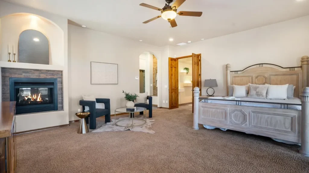 Luxury 3-Story Estate with Spiral Staircases and Mountain Views in Albuquerque (With Floor Plan)