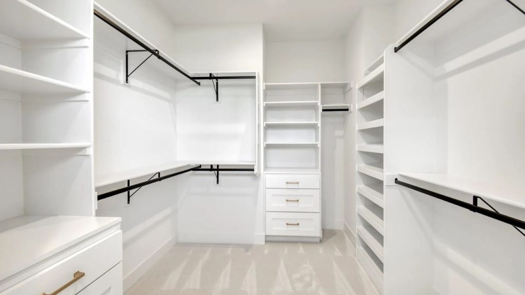 Stylish Spacious Walk-In Closet