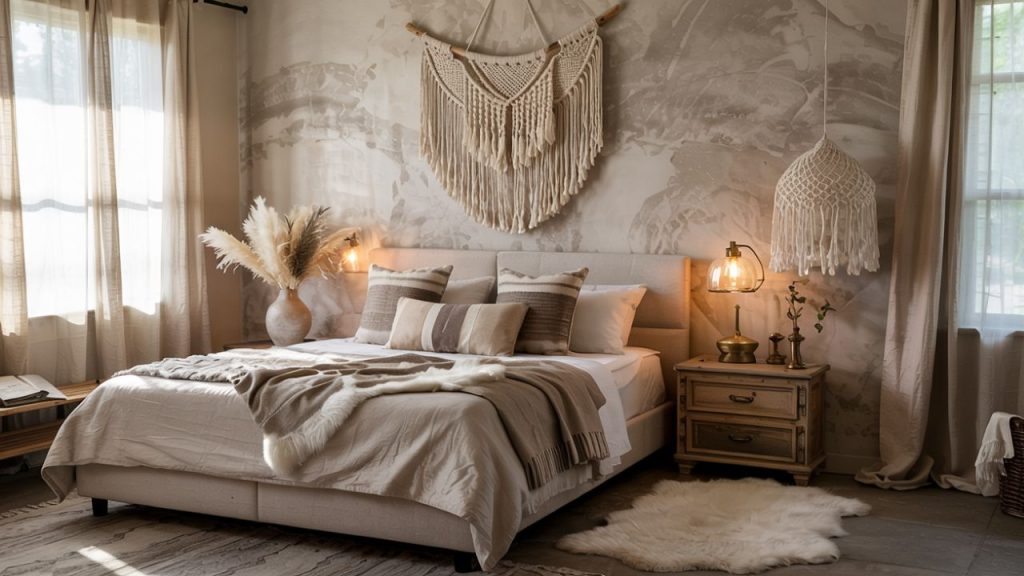 Choose Boho-Chic Accents with Modern Furniture