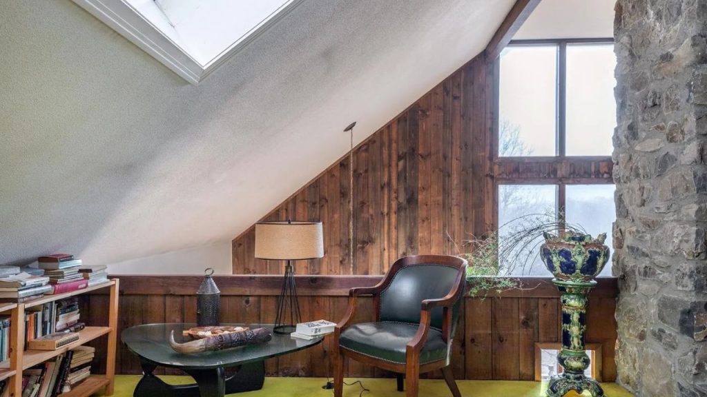 Cozy Skylit Reading Nook