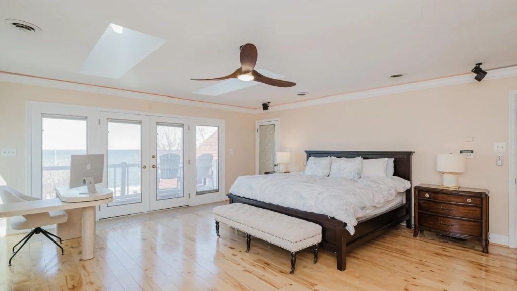 Waterfront Bedroom with Serene Elegance