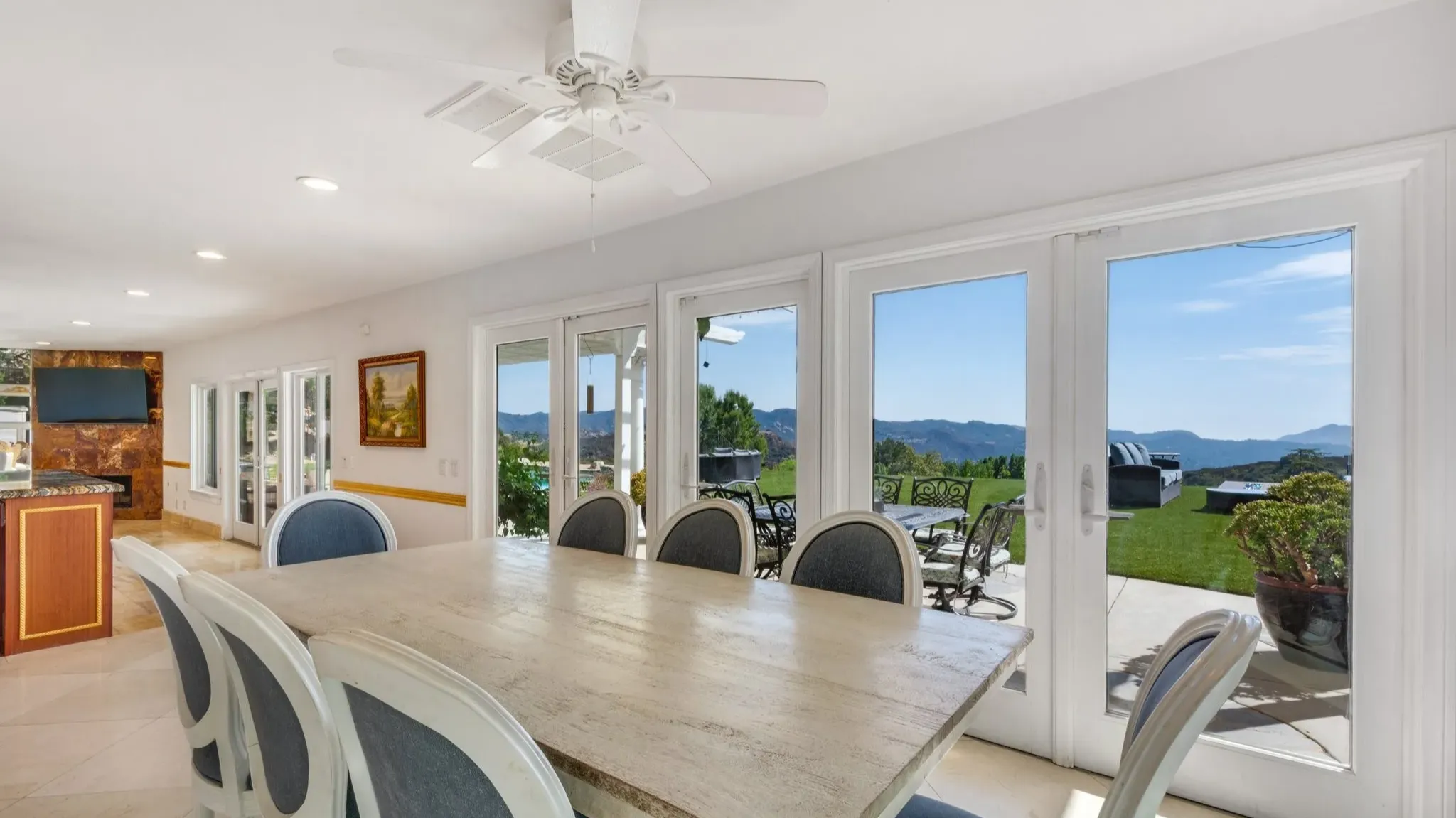 Inside This Lavish $4.4M 18th Century French Rococo Inspired Mansion in Topanga (With Floor Plan)