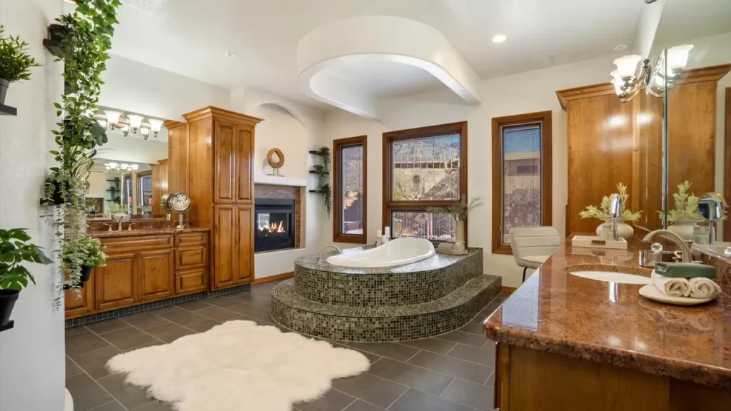 Luxury 3-Story Estate with Spiral Staircases and Mountain Views in Albuquerque (With Floor Plan)