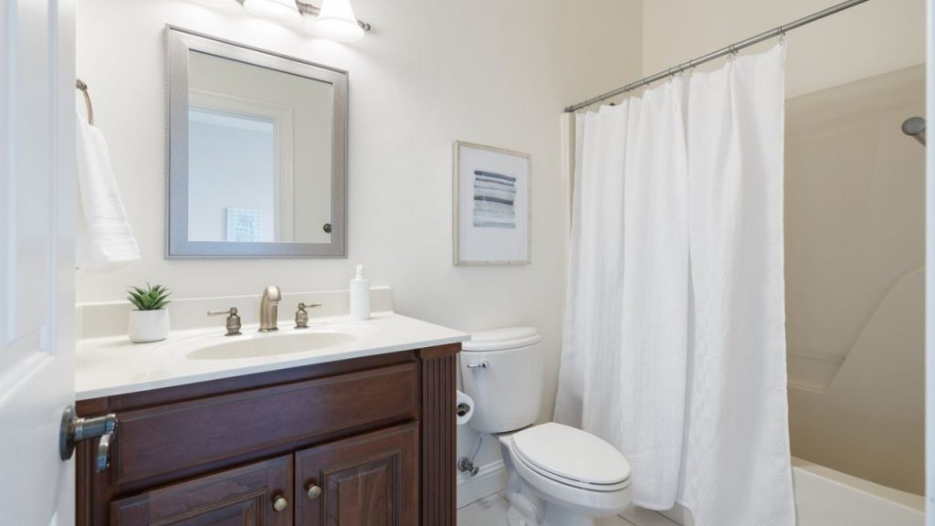 Stylish Full Guest Bathroom