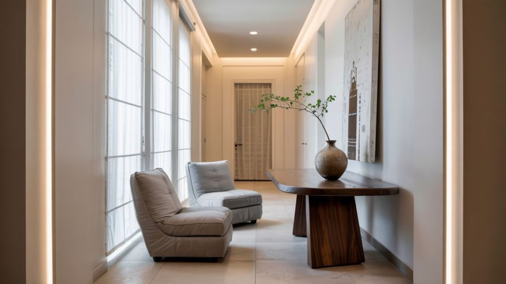 Forgetting to Maintain Proportions in a Hallway