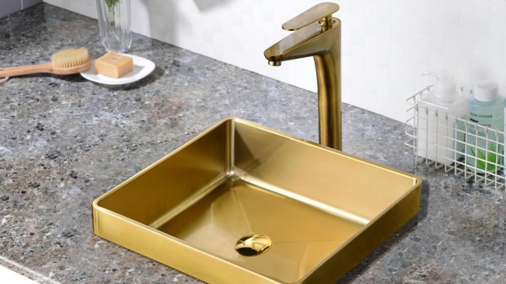 Brass and Gold Fixtures is an interior design choice that is difficult to maintain.