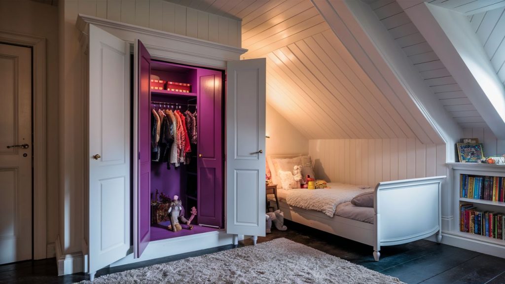Colorful Closet Interior
