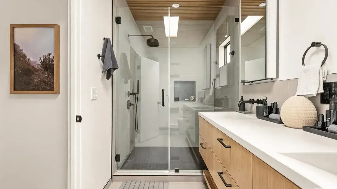 Inside This 2,452 Sq-Ft Japandi Home with Gourmet Kitchen and Vaulted Ceilings in Los Angeles California (Floor Plan Inside)