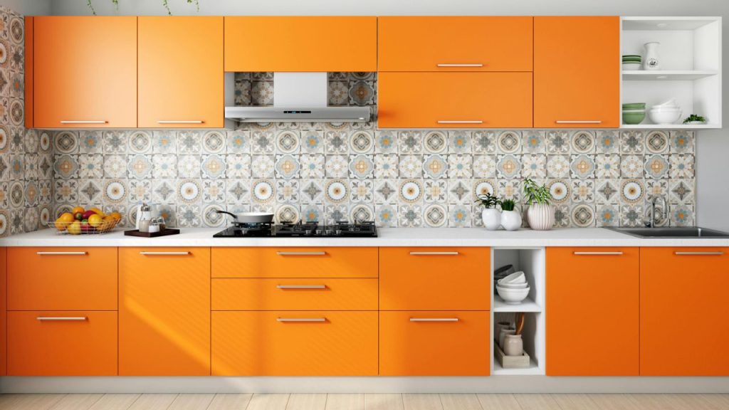 Colorful Kitchen Cabinets