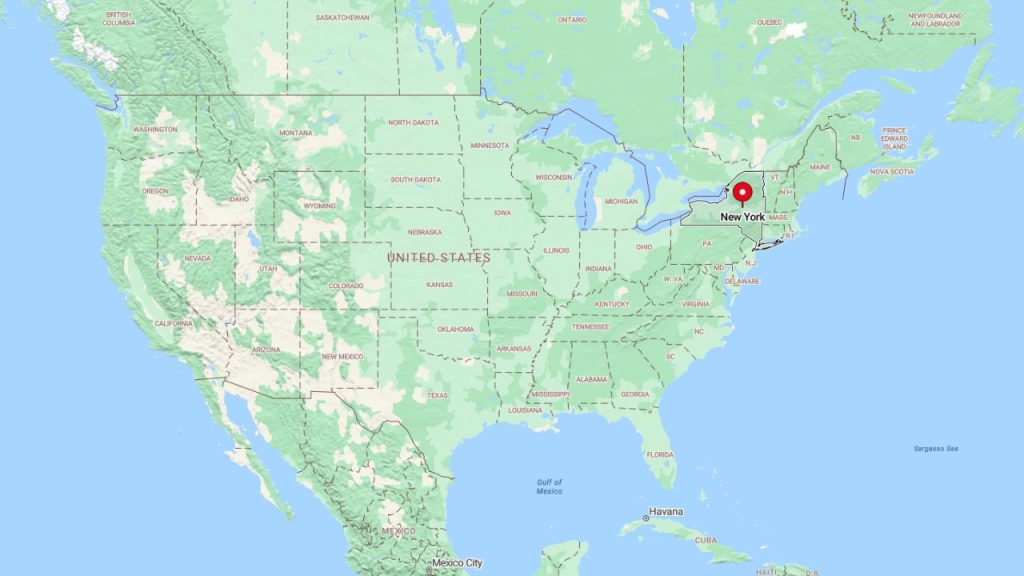 Where is New York?