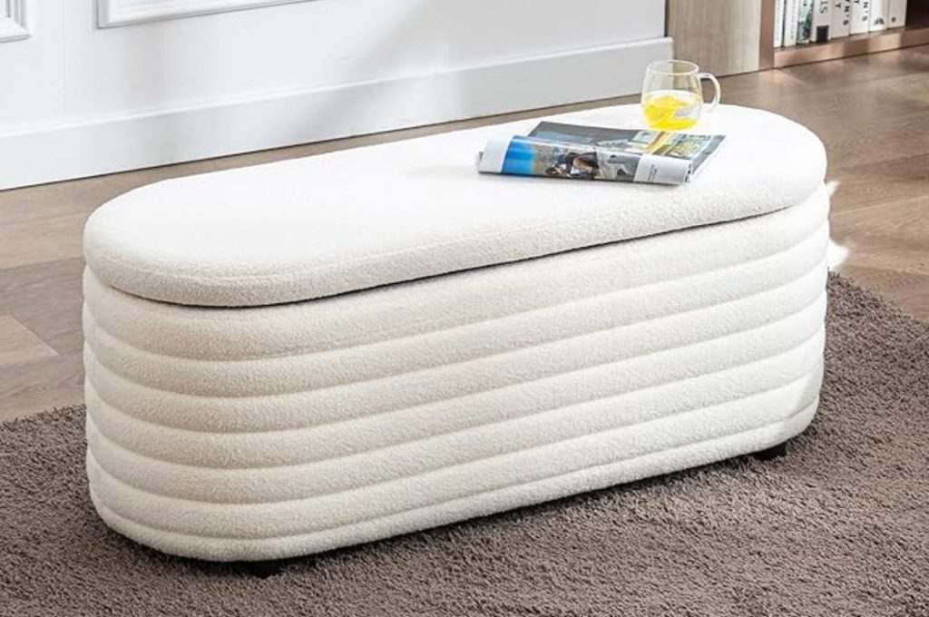 Storage Teddy Ottoman Bench