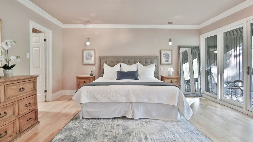 Bedroom with Farmhouse Charm