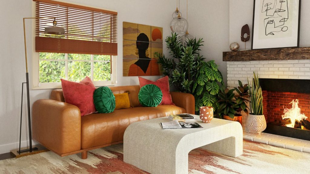 ’80s Decor in a Modern Home