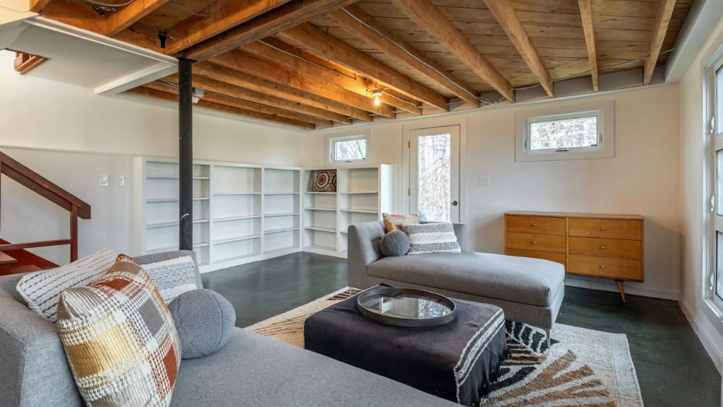 Versatile Lower-Level Living Area