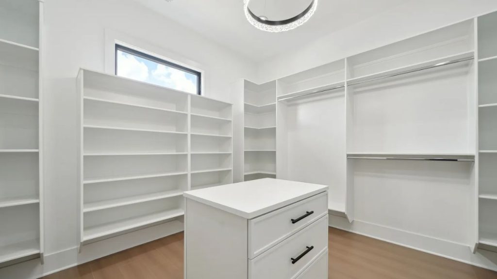 Spacious Designer Closet