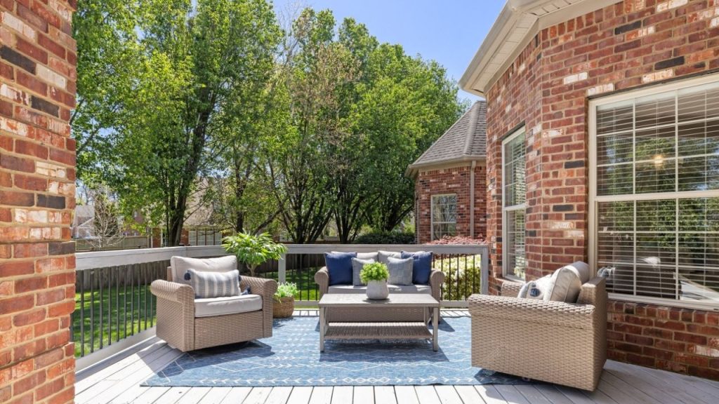Private Backyard Deck Oasis