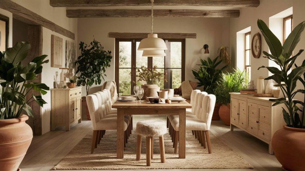 Indoor Plants in Terracotta Pots