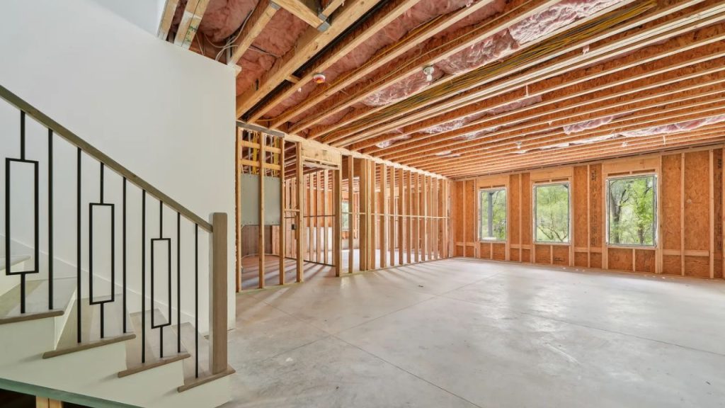 Framed and Ready Basement