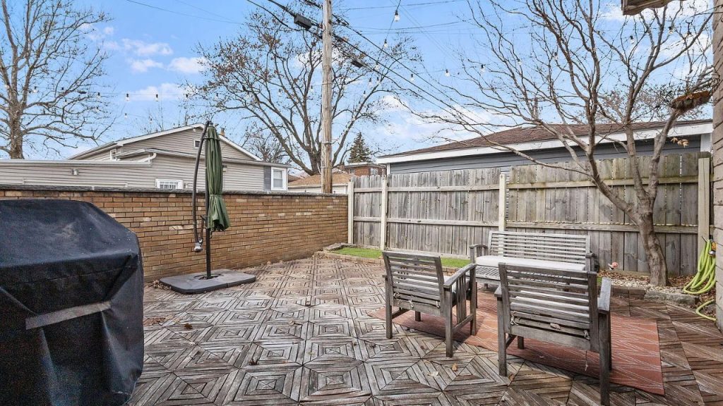 Private Brick-Walled Patio Escape