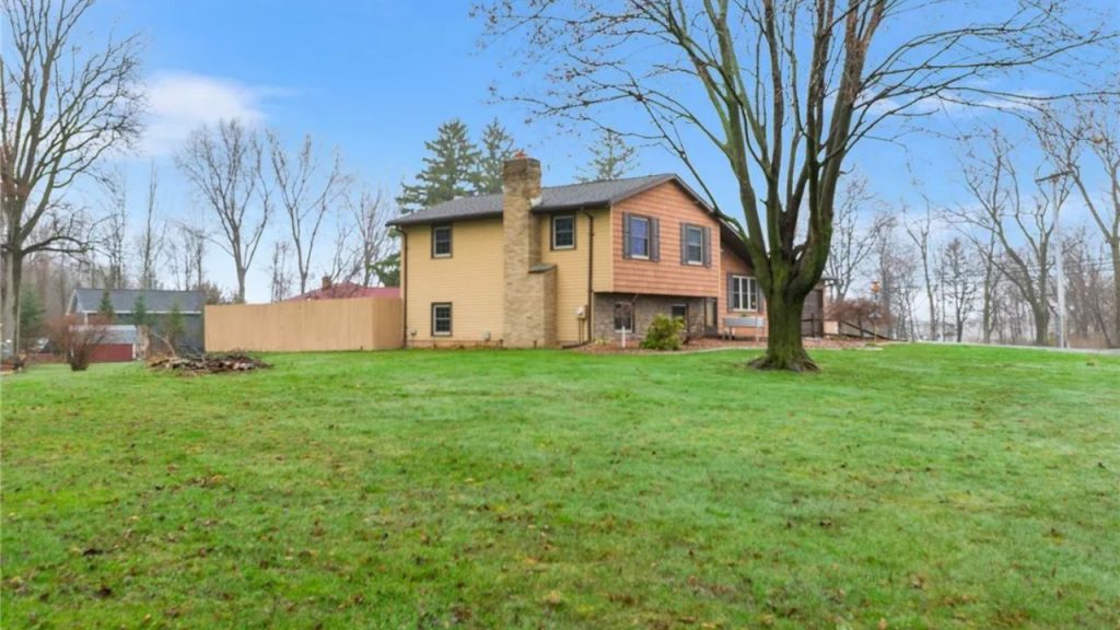 Expansive Yard with Mature Trees