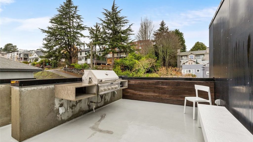 Grill Station with Green Views