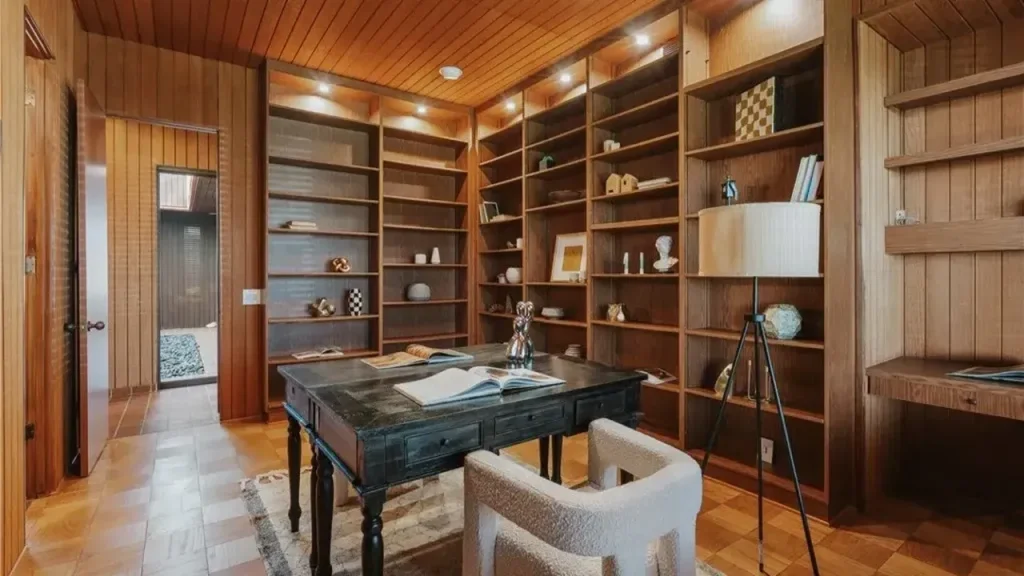 Tour This $4.7M Los Angeles Mid-Century Gem with Chef's Kitchen and Spa-Like Primary Suite (Floor Plan Inside)