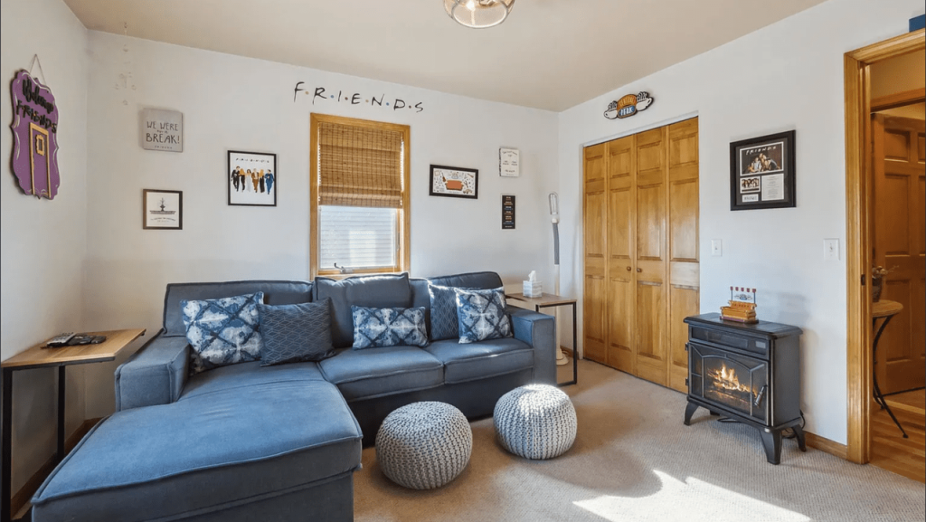 One-of-a-Kind A-Frame Lodge on Lake Erie Waterfront with Floor-to-Ceiling Views in Newport (Floor Plan Inside)