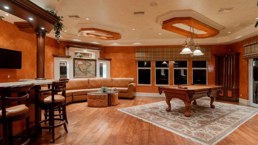 Game Rooms with Built-Ins
