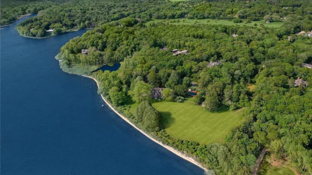Waterfront Shingle Estate with Charm