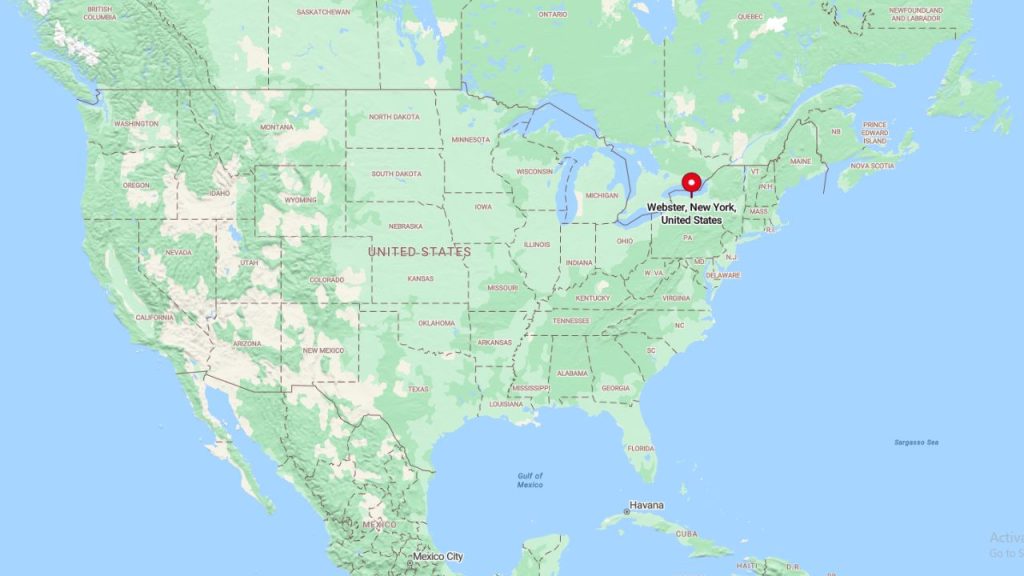 Where is Webster, NY?
