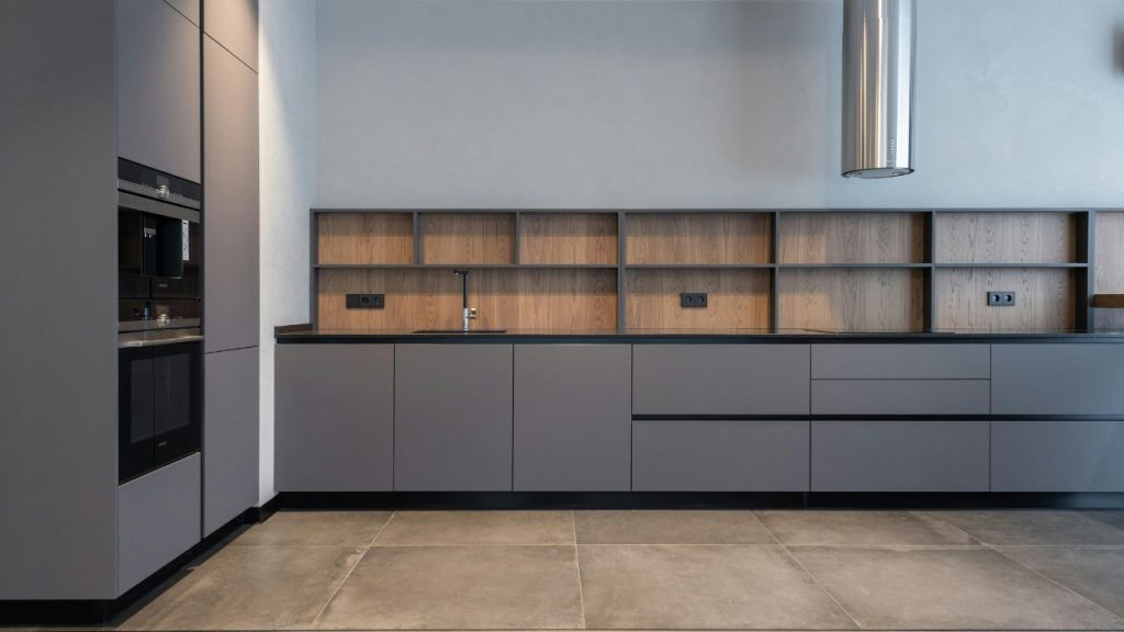 Home with Open Shelving