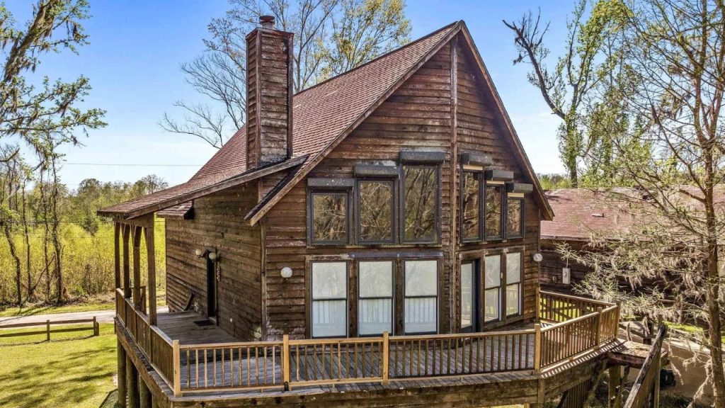 Rustic Waterfront A-Frame Retreat