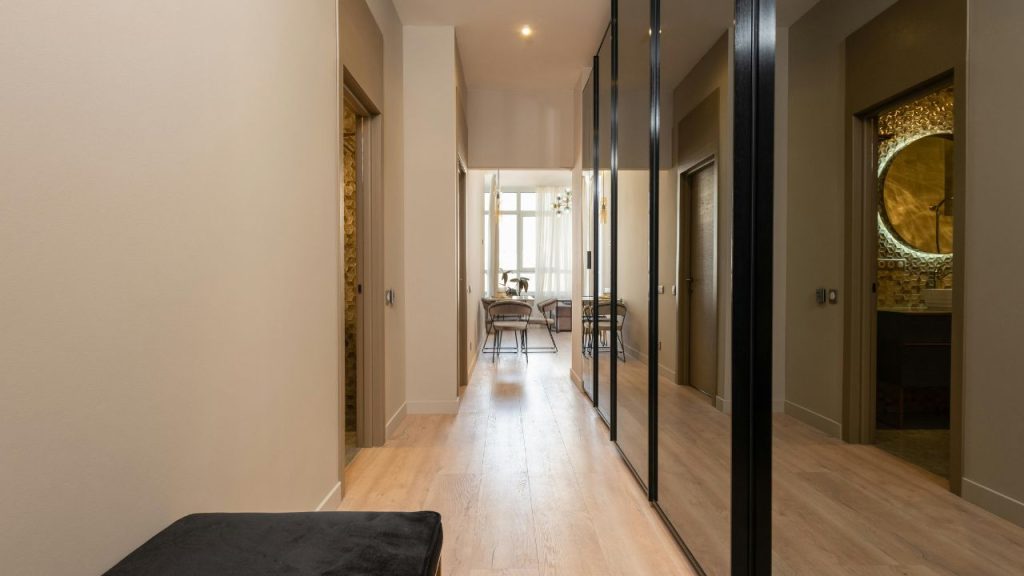 Use Mirrors to Create Space and Light in the Interior