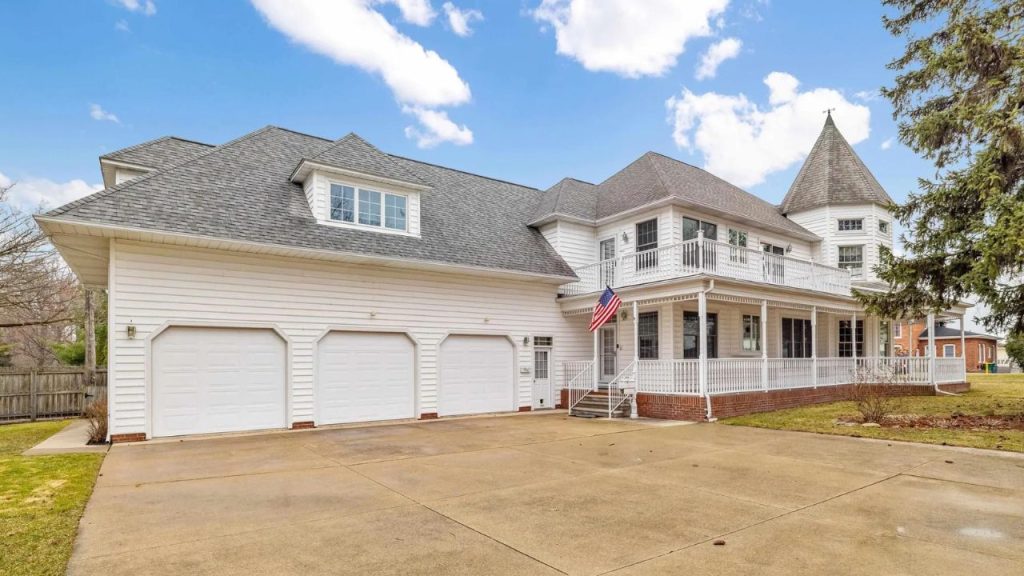 Elegant Victorian Exterior with Wraparound Porch