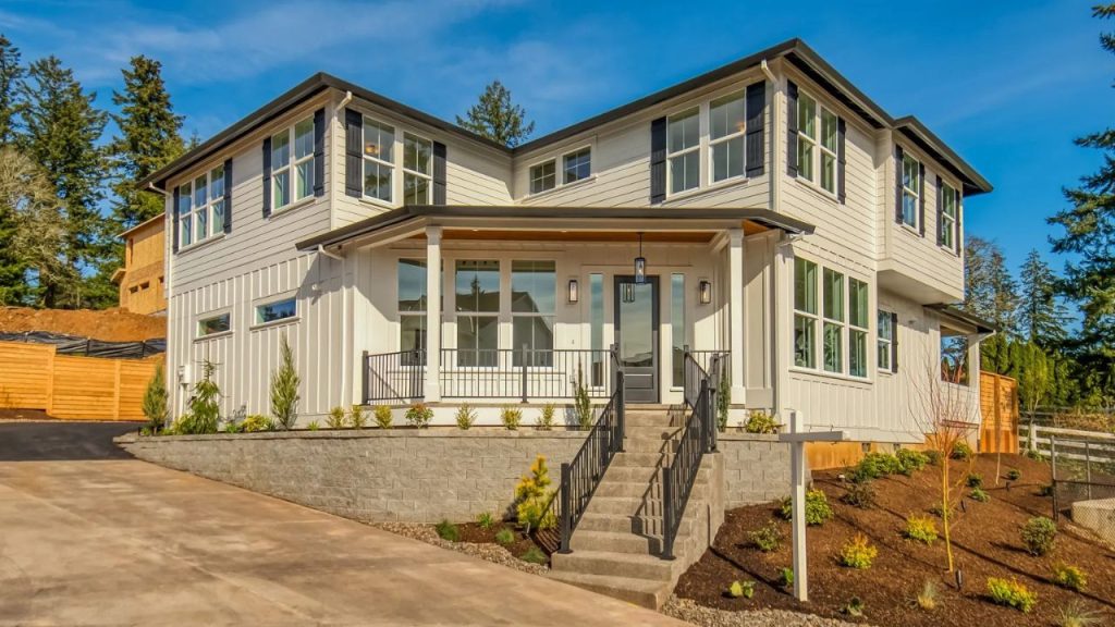 Modern Farmhouse with Mountain Views